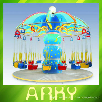 Parque de atracciones interesante Merry Go Around Swing